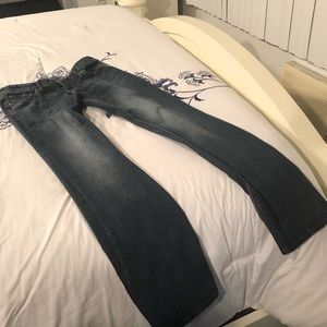 Express Barely Boot Jeans